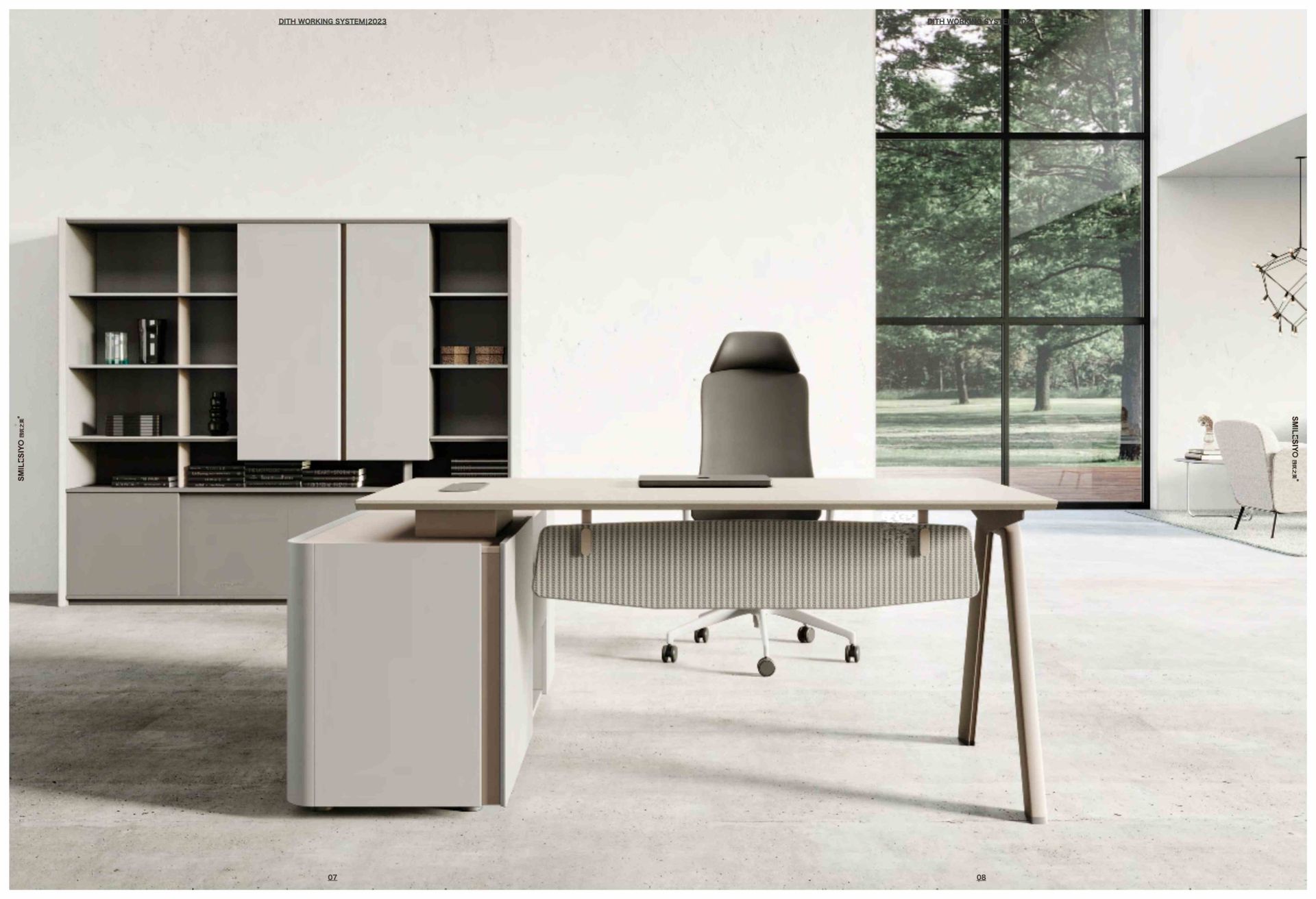 تصميم مكتب تنفيذي من النمارق